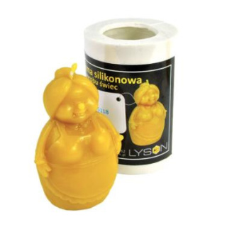 Forma silikonowa - BABCIA 9 cm