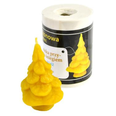 Forma silikonowa - CHOINKA PRZYKRYTA ŚNIEGIEM 7 cm