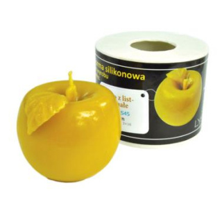 Forma silikonowa - JABŁKO Z LISTKIEM 6 cm