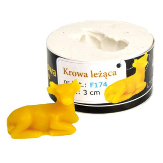 Forma silikonowa - KROWA LEŻĄCA 3cm