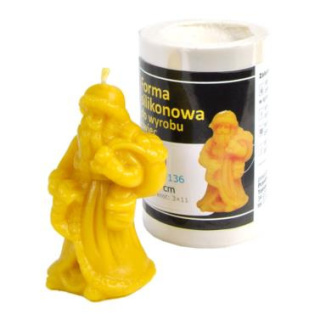 Forma silikonowa - MIKOŁAJ 7 cm