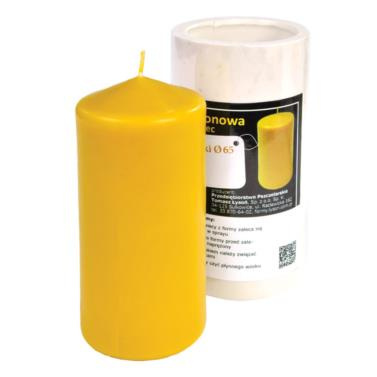 Forma silikonowa - SŁUPEK GŁADKI FI 65 - 13,5 cm