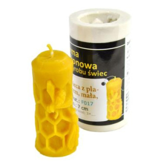 Forma silikonowa - ŚWIECA Z PLASTREM MAŁA 7 cm