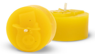 Forma silikonowa - Tealight świnka