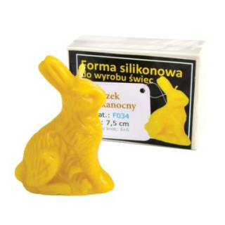 Forma silikonowa - ZAJĄCZEK WIELKANOCNY 7,5 cm