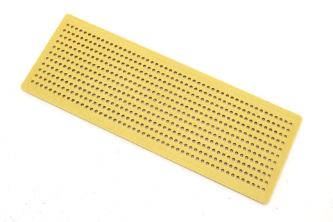 Płytka poławiająca pyłek szeroka 408 mm x 148 mm. Oczka 5 mm.