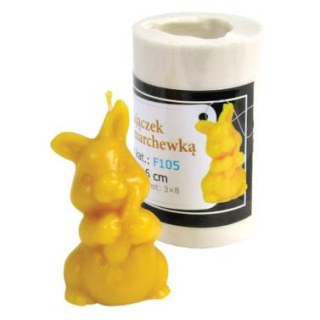 Forma silikonowa - ZAJĄCZEK Z MARCHEWKĄ 6 cm