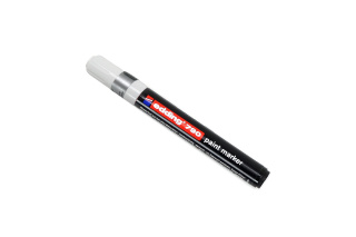 Marker premium biały do znakowania matek pszczelich 790 Edding