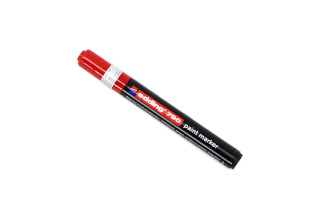 Marker premium czerwony do znakowania matek 790 Edding