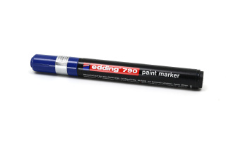 Marker premium niebieski do znakowania matek 790 Edding