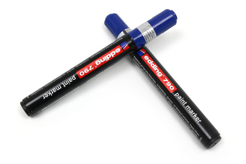 Marker premium niebieski do znakowania matek 790 Edding Marker premium niebieski do znakowania matek 790 Edding
