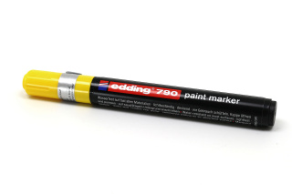 Marker premium żółty do znakowania matek 790 Edding